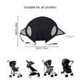 thumbnail image 3 of Toldo De Cochecito Con Mosquitera Uv Upf50+ Parasol Para Cochecitos Toldo De Sol Para Cochecitos De Bebé Y Deportivos Yuarrent BA001063-00, 3 of 6