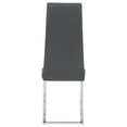 thumbnail image 5 of Montclair Upholstered Dining Side Chair Grey (Set of 4), 5 of 14