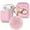 Pink, variant on YouLoveIt AirPods Silicone Case Cover Protective Skin Compatible with Apple Airpods Pro 1/2/3 Thick Silicone Case Cover with Furball Ornament Key Chain & Strap