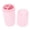 Pink, variant on BOKYAN Travel Toothbrush Case Portable Toothpaste Holder Versatile Plastic Bathroom Storage Organizer for Outdoor Business Trip Vacation Pink Set of 2