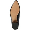thumbnail image 5 of Journee Womens Ameylia Covered Block Heel Pointed Toe Boots, 5 of 8