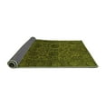 thumbnail image 2 of Ahgly Company Indoor Round Abstract Green Modern Area Rugs, 8' Round, 2 of 4