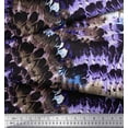 thumbnail image 3 of Soimoi Polyester Crepe Fabric Feather Texture Fabric Prints by Yard 52 Inch Wide, 3 of 3