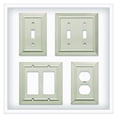 thumbnail image 4 of Franklin Brass W35228-SN-C Classic Architecture Quad Decorator Wall Plate, Switch Plate & Cover - Satin Nickel, 4 of 10