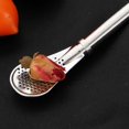 thumbnail image 5 of Stainless Steel Drink Straw Creative Coffee Lengthened Tea Filter Mate Tea Straw Spoon, 5 of 8