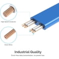 thumbnail image 3 of SABRENT SATA III (6 Gbit/s) Right Angle Data Cable with Locking Latch for HDD / SSD / CD and DVD Drives (3 Pack - 20-Inch) in Blue (CB-SRB3), 3 of 4