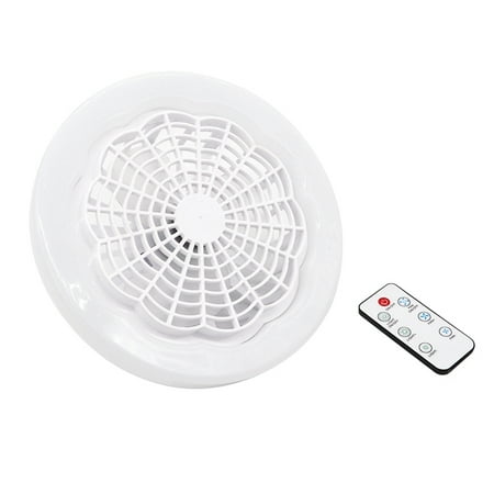 

LED Smart Fan Light Ceiling Fan 30W Remote Control Indoor LED Light Silent Bedroom Kitchen Decor Lamp Fans-White