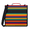 Multicolor 4, variant on Herdesigns Mexican Floral Bird Mexico Style Zipper Binder with Shoulder Strap, Waterproof 1.5 Inch 3 D-Ring Binder Organizer Bag, Fits 13 Inch Laptop for Work,