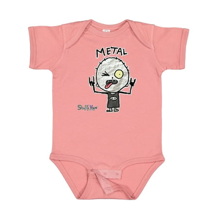 

Inktastic Metal Face Gift Baby Boy or Baby Girl Bodysuit