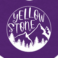 thumbnail image 4 of Inktastic Yellowstone National Park Mountains Boys or Girls Baby Bib, 4 of 4