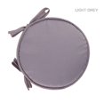 thumbnail image 1 of Coussin de Siège Rond Uni avec Sangles à Nouer pour Chaises Intérieur/extérieur, 1 of 1