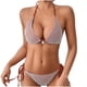 thumbnail image 1 of Trajes de Baño para Mujeres Sexy Tubo de Color Sólido Correa Superior Bikini, Traje de Baño Dividido para la Playa Y la Piscina, 1 of 9