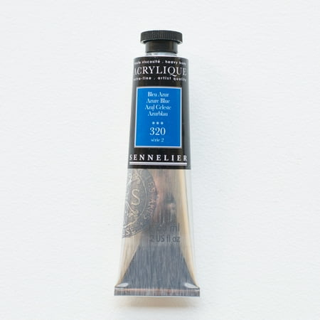 UPC: 3046450064343 | Sennelier Extra-Fine Artists Acrylic Color 60ml Tube Azure Blue S2