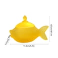 thumbnail image 2 of Goldfish Shaped Crystal Glass Candy Dish, Goldfish Candy Dish with Lid, Vintage Candies Bowl, Snack Dessert Dishes for Office Desk Home Kitchen Tabletop, 2 of 6