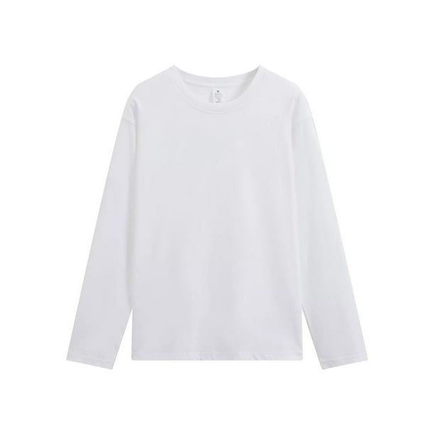 pstuiky camisa de manga larga para hombre, Camiseta informal de cuello redondo y manga larga para hombre, con estampado de Halloween, blusa tops de invierno para hombre xxxl