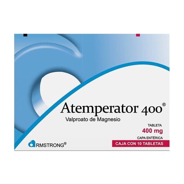 Atemperator tabletas con capa entérica 10 pzas de 400 mg c/u