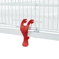 thumbnail image 5 of Renwick 47"H Rolling Stand Flight Metal Bird Cage with Slide-Out Tray for Small Birds, White, 5 of 10