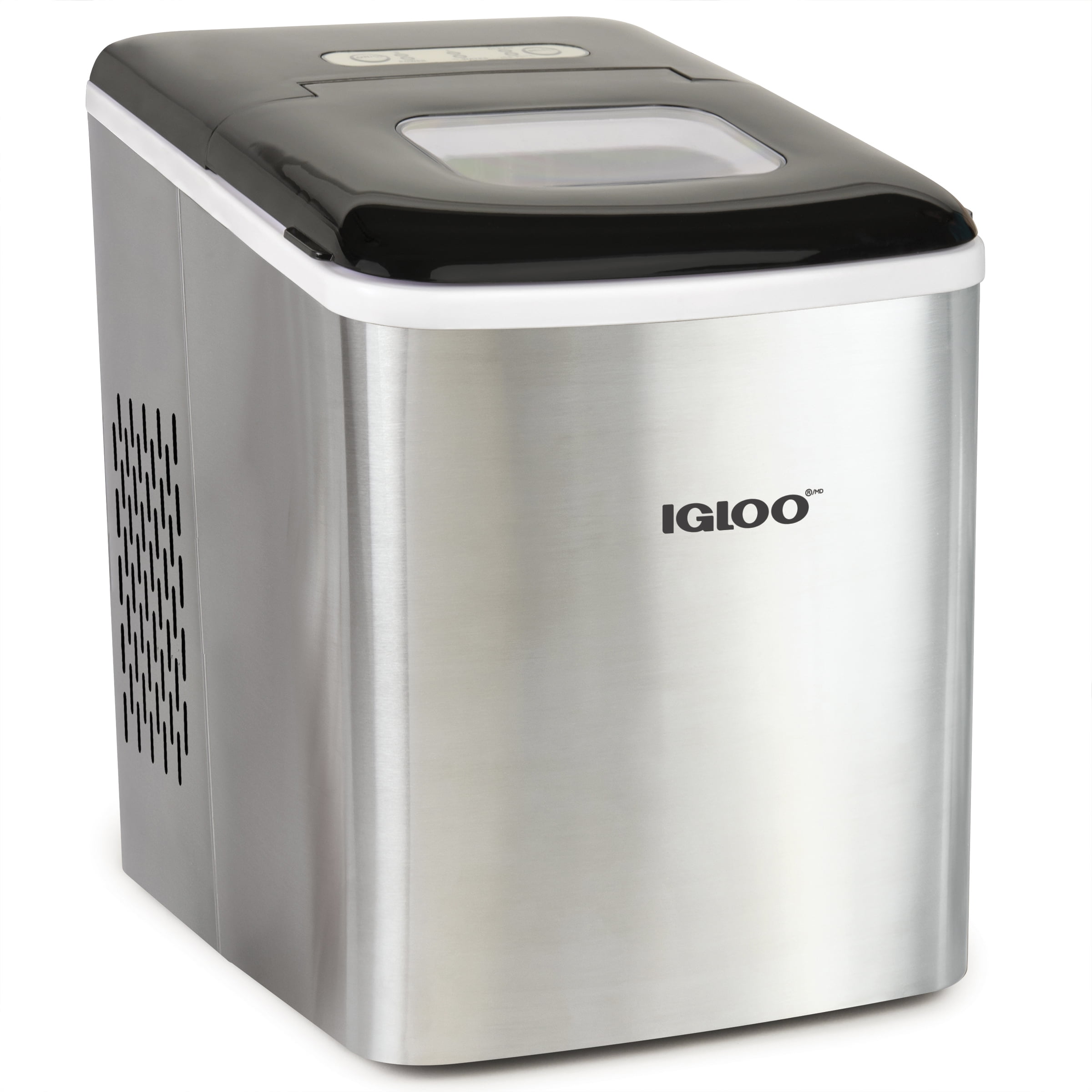 Igloo ICEBNH26SS 26Pound Self Cleaning Ice Maker, Stainless