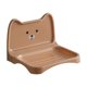 thumbnail image 2 of Almacenamiento y organización del baño, encantadora jabonera de pared con forma de oso pequeño, jabonera para inodoro, sin acumulación de agua ni drenaje, estructura desmontable, jabonera, estante de, 2 of 6