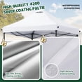 thumbnail image 4 of Capa de Reposição para Tenda 2,4x2,4m Impermeável em Poliéster Branco, 4 of 8