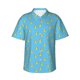 thumbnail image 1 of Balery Duck Swimming Camisas hawaianas de manga corta para hombre, camisas playeras de corte holgado, camisas de vacaciones con botones,3X-Large, 1 of 7