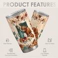 thumbnail image 5 of Highland Cow Tumbler 20oz Drinkware, Durable Design for Clean-Tasting Experience, 5 of 6