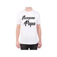 thumbnail image 1 of Gravity Trends T-Shirt à Manches Courtes pour Hommes, Blanc m, 1 of 1