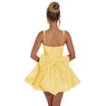 thumbnail image 1 of Vestido de bienvenida Dessiny Yellow Strap 2025 US10, 1 of 6