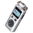 thumbnail image 2 of Tascam Silver Stereo Handheld DR-05X Digital Recorder and USB Audio Interface, 2 of 2