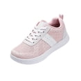 thumbnail image 3 of IEMIEMIEM Women Fashion Sneakers Platform Retro Gum Sole Casual Tennis Skate Shoe Genuine Leather Walking Footwear Anti Slip Trainers Pink 10 Wide, 3 of 5