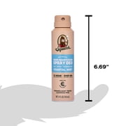 Dr. Squatch Mens Spray Deodorant, Natural Aluminum Free Deodorant for Men, Coastal Mist, 4 fl Oz