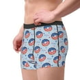 thumbnail image 4 of JUNZAN Donut with the USA Fag Mens Underwear Boxer Briefs for Men’s - XX-Large, 4 of 9