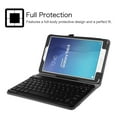 thumbnail image 4 of For Samsung Galaxy Tab E 9.6 Tablet Case, Fintie PU Leather Folio Cover W/ Removable Bluetooth Keyboard, 4 of 7