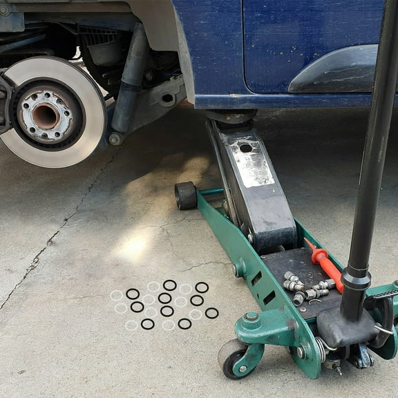 UPOUART 20Pcs Automotive and Trailer Jacks Oil Seal Hydraulic Horizontal Jack Assorted Color Repair Work