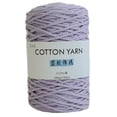 thumbnail image 1 of 1PCS Soild Color Hollow Knitted Crochet Yarns Nylon Cord Polyester Thread Round Rope Yarns For DIY Handbag Purse Basket Crochet Bag Fabric Yarn 200g 7.1oz, 1 of 6