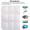 thumbnail image 4 of OUNONA 50pcs Transparent Cards Protector Sleeves For Card Holder Stickers And Collectibles Acid Non Stick Design, 4 of 4