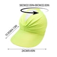 thumbnail image 3 of Tdxkok Wide Brim UV Protection Sun Hat Lightweight Outdoor Headwear Suitable for Beach Hiking Travel Summer Daily Casual Activity, 3 of 6