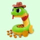 thumbnail image 5 of Juguete eléctrico de serpiente de cascabel con temática de terror, serpiente de descompresión, juego de fiesta, 5 of 9