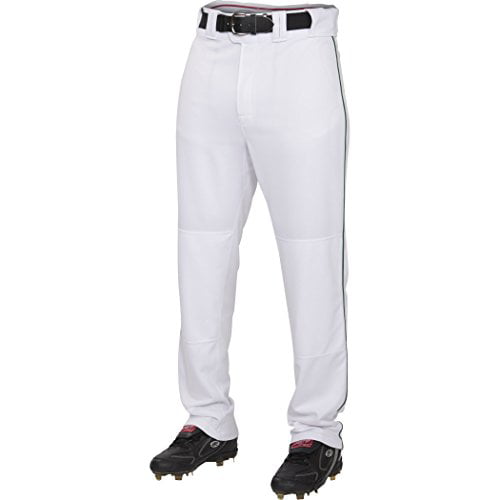 Rawlings Youth Baseball Plated Piped Pants 100% Polyester YPRO150P Long Pant 