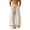 Beige, variant on Jerdar Mens Pleated Wide Leg Old Money Baggy Pants Casual Zipper Fly Pants Elastic Waist Loose Fit Fall Long Trousers with Pockets