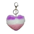 thumbnail image 1 of Sonducket LLavero de piel de corazón de iris, accesorios femeninos, llaveros de moda, colgantes hechos a mano, pareja colorida encantadora Accesorios de disfraces arcoiris4 Sonducket AP014345-05, 1 of 6