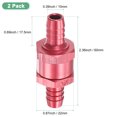 thumbnail image 3 of Uxcell 2 Pcs Valve de Contrôle d'Huile de Carburant 3/8 Pouces pour Valves Diesel à Essence Rouge, 3 of 6