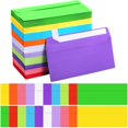 thumbnail image 1 of Outus 500 Pcs #10 Colored Envelopes Business Envelopes Adhesive Security Letter Size for Mailing Office Letter Check Invoices Letterhead Invitations, 1 of 7