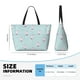 thumbnail image 4 of Easygdp Milk Tea Bolsa de Viaje de Playa de Gran Capacidad, Bolsa Tote Perfecta para la Playa, Escapadas de Fin de Semana y Viajes, 4 of 7