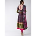 thumbnail image 2 of Pannkh Women's Mughal Flared Kurta With Tie-Dye Dupatta, 2 of 8