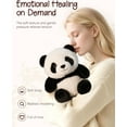 thumbnail image 2 of GvuoFny 10" Panda Stuffed Animal, Soft Sitting Stuffed Animal for Kids, Cute Huggable Panda Pillow, Plush Gift for Girls and Boys, 2 of 7