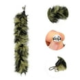 thumbnail image 4 of Repuestos de varita de plumas Unique Bargains 2 Pcs para interacción con mascotas, accesorios de recarga de varita para gatos de interior y exterior en amarillo y negro, 4 of 7