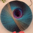 thumbnail image 2 of PENGXIANG Segmental Dyed Rainbow Hand Knitted Thread  200g 1600m Long Invincible Magic Ball Wool Crochet Thread Rainbow Magic Ball, 2 of 7