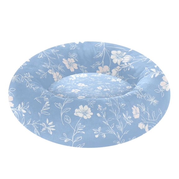 Pet Bed Pet Mat Cozy Removable & Washable Comfort For Cats And Dogs Light Blue