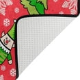thumbnail image 5 of Dreamtimes Green Christmas Tree Non-Slip Area Rug 36"x24", Winter Elf Snowflake Floor Carpet Comfort Floor Mats Decor for Indoor Front Porch,Living Room, Bedroom,Kitchen, 5 of 7
